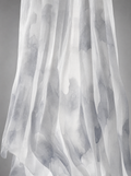 Vellum Voile in Mist, watercolour-washed cotton voile